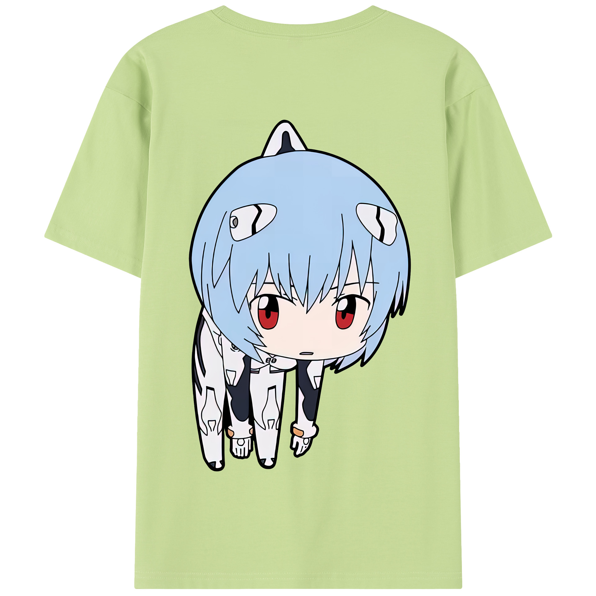 （画像用） EVA 新世紀エヴァンゲリオン 綿100％半袖Tシャツ（背面プリント）